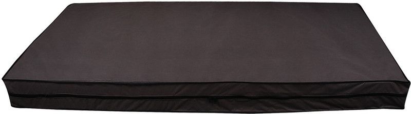 Glassiano Elastic Strap Single Size Waterproof Mattress Cover  (Brown)