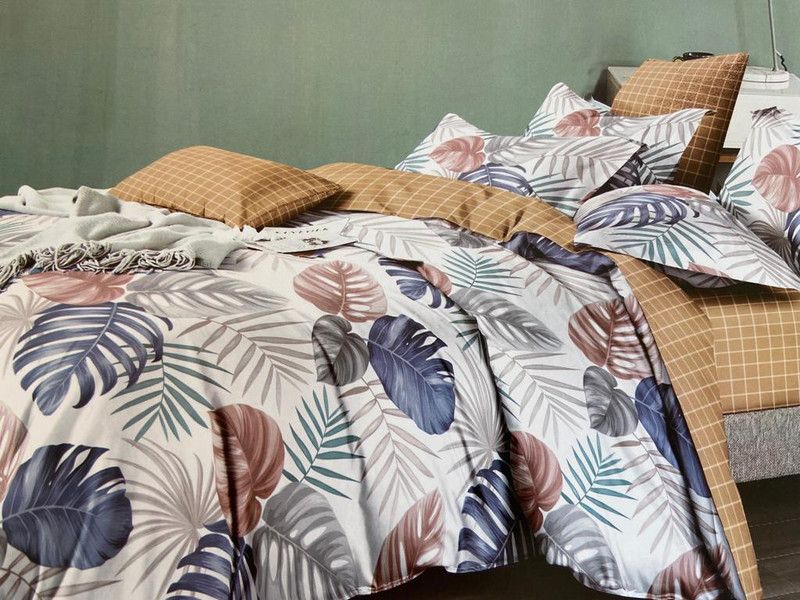 Bedspread 150 TC Cotton King Floral Fitted (Elastic) Bedsheet  (Pack of 1, Multicolor)