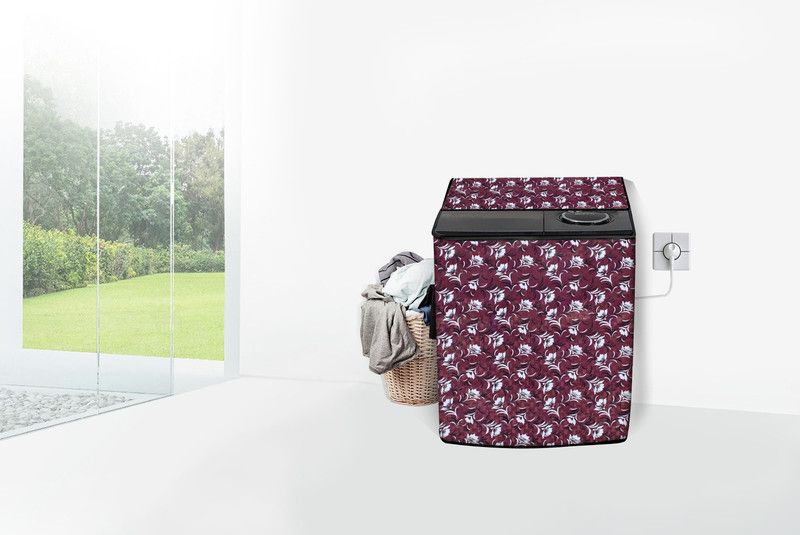 Stylista Top Loading Washing Machine Cover  (Width: 83.8 cm, Multicolor)