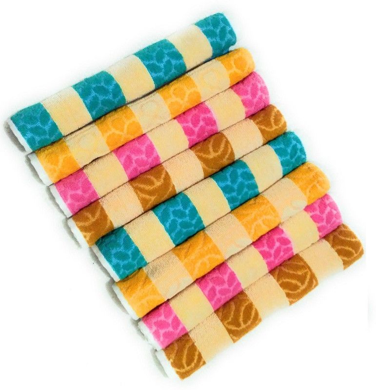 Cotton colors Hand towels,Kitchen Towels 35 NP1035 Cloth Napkins  (8 Sheets)