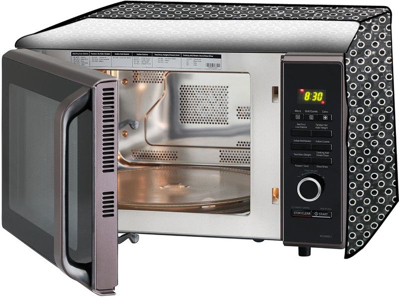 Stylista Microwave Oven Cover  (Width: 60 cm, multicolor)