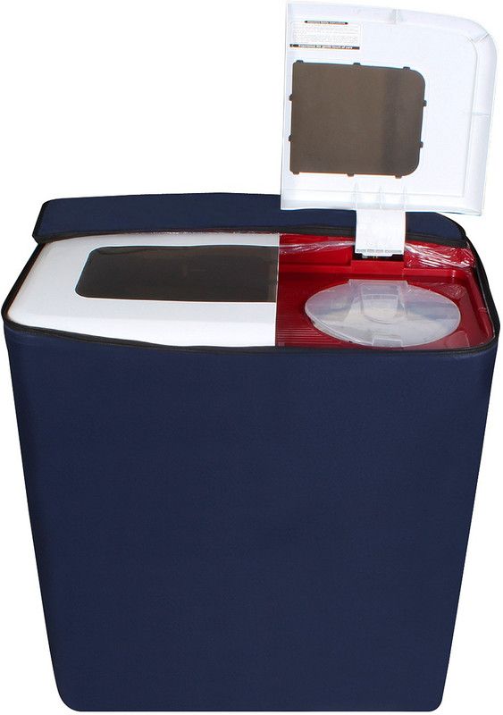 Stylista Washing Machine Cover  (Width: 79 cm, Blue)
