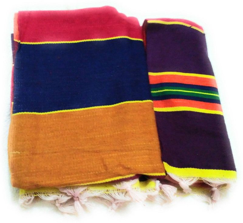 Cotton colors Multicolor Cotton Area Rug  (90 cm, X 180 cm, Rectangle)