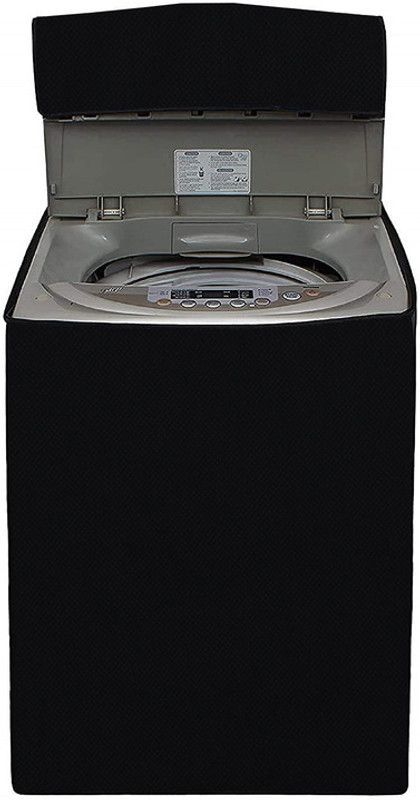 DREAMINDIANASSOCIATION Top Loading Washing Machine Cover  (Width: 58 cm, Black)