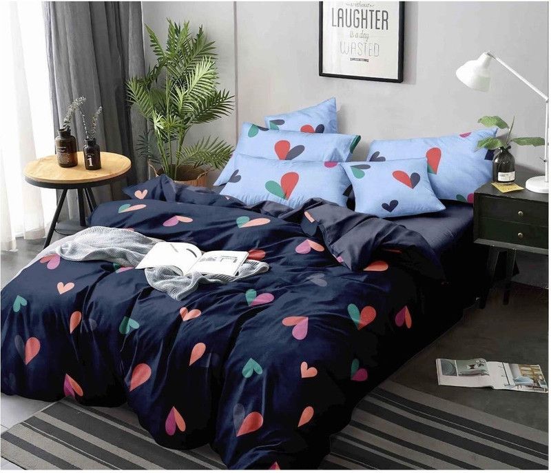 4STRON Printed Double AC Blanket for AC Room  (Cotton, Multicolor)