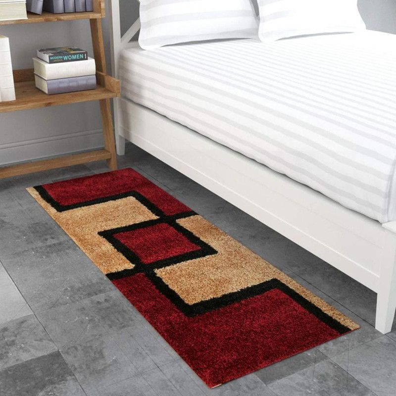 trivak Polyester Door Mat  (Multicolor, Medium)