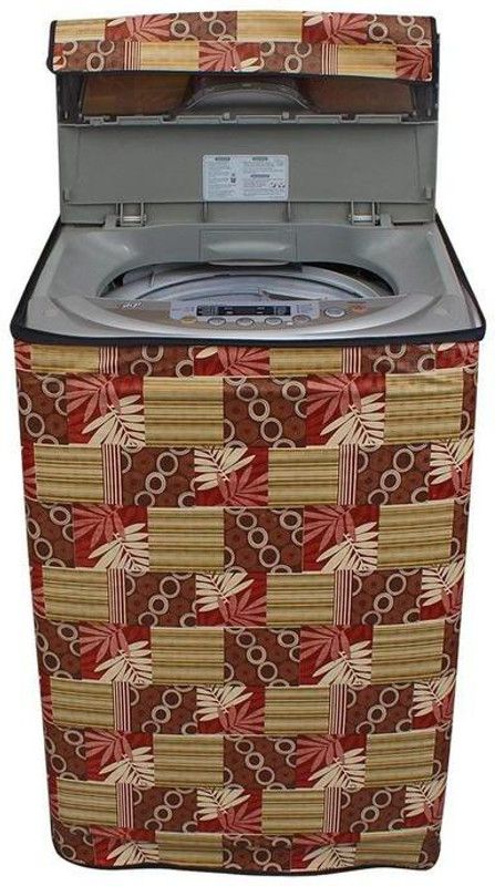 JM Homefurnishings Top Loading Washing Machine Cover  (Width: 62 cm, multi)
