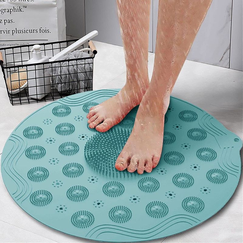 AL ATASH Silicone Floor Mat  (Multicolor, Large)