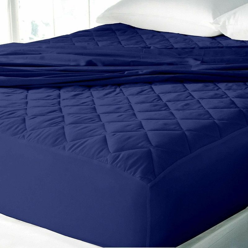 AVI Fitted XL Size Waterproof Mattress Cover  (Blue)