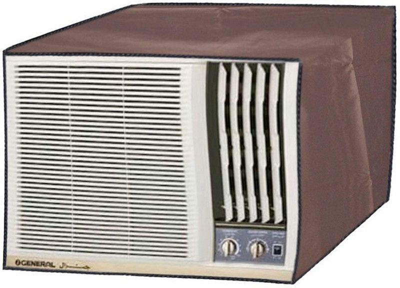 Dron Enterprise Air Conditioner Cover  (Width: 65 cm, Brown)