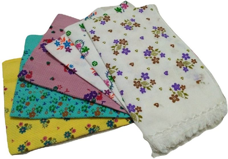 Cotton colors NPSET16 Multicolor Cloth Napkins  (6 Sheets)