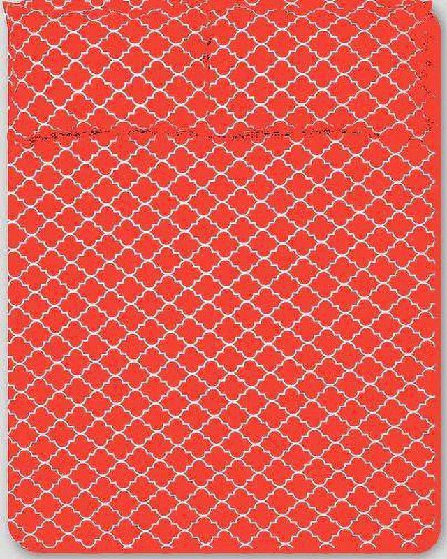 shrihans 144 TC Cotton Crib Printed Flat Bedsheet  (Pack of 1, Orange)