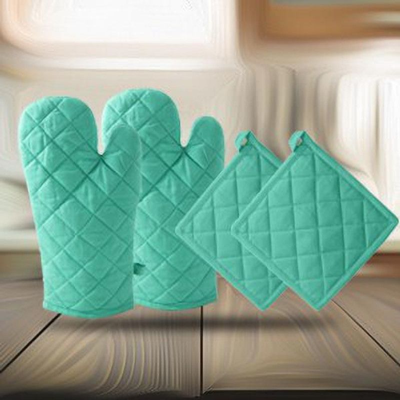 infinitydeal Multicolor Polycotton Kitchen Linen Set  (Pack of 1)