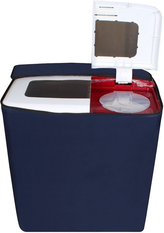 Stylista Semi-Automatic Washing Machine Cover  (Width: 83 cm, Blue)