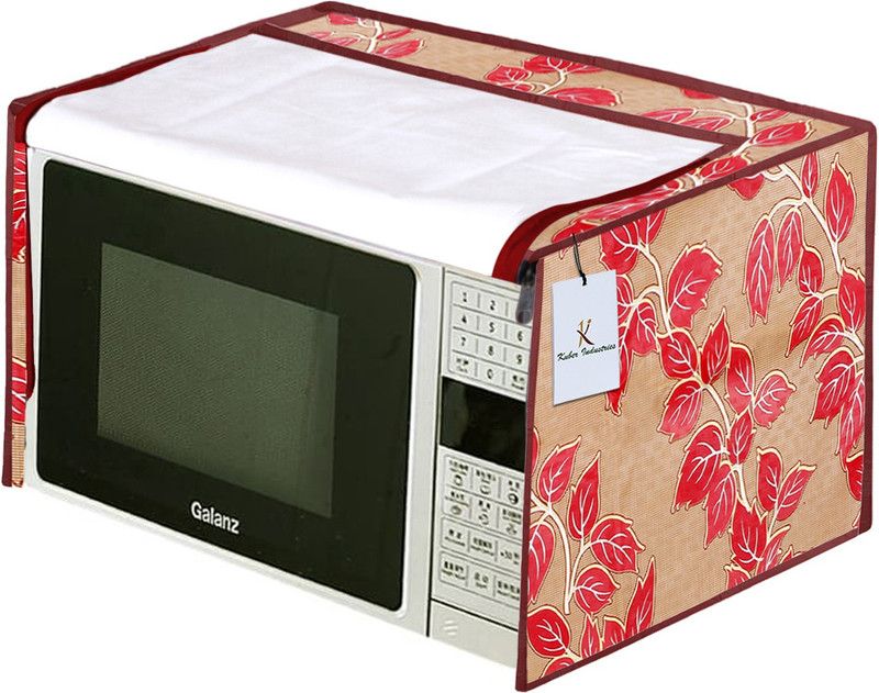 KUBER INDUSTRIES Microwave Oven Cover  (Width: 30 cm, Red)