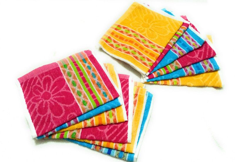 Cotton colors Galaxy Napkins 24 Multicolor Cloth Napkins  (12 Sheets)