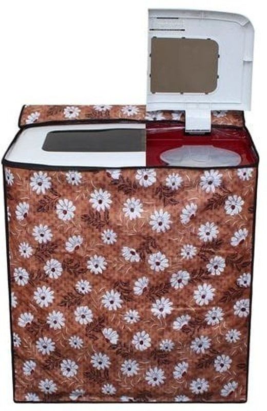 SHRI SHYAM JI DREAM CARE Semi-Automatic Washing Machine Cover  (Width: 84 cm, MULTI)