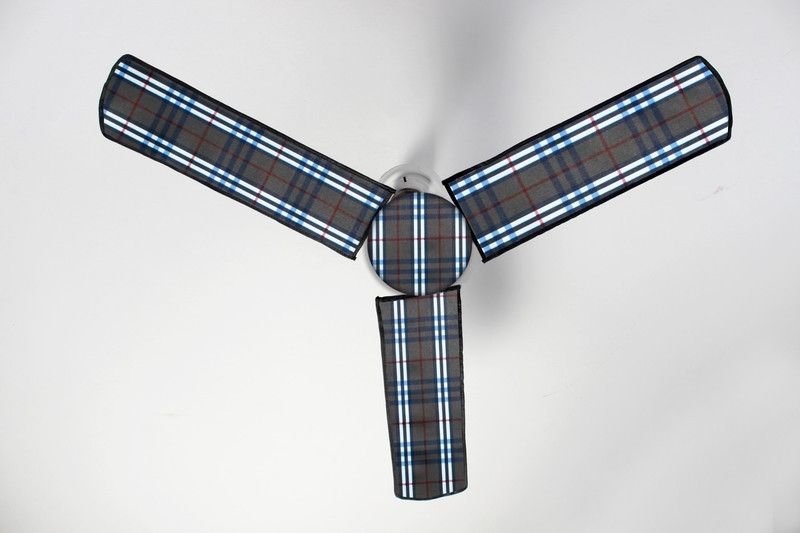 Stylista Ceiling Fan Cover  (Width: 16.51 cm, Grey)