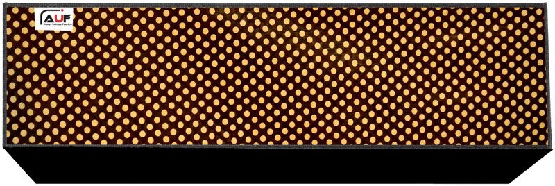 AAVYA UNIQUE FASHION Air Conditioner Cover  (Width: 116.8 cm, Brown)