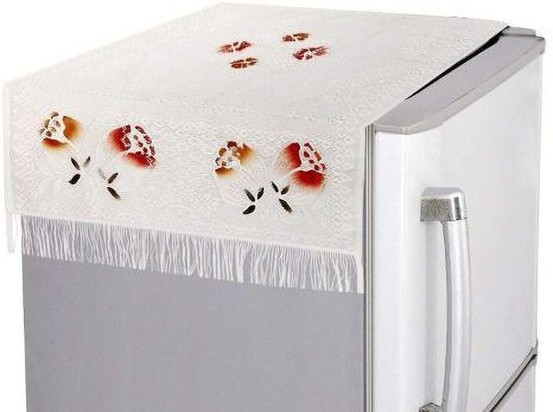 Casanest Refrigerator Cover  (Width: 53 cm, white)
