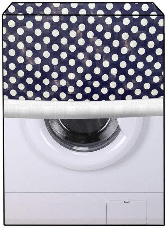 JM Homefurnishings Front Loading Washing Machine Cover  (Width: 63 cm, Martinque, Cloud Burst)