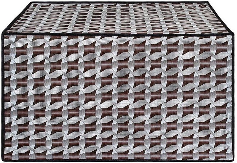 KingMatters Microwave Oven Cover  (Width: 58 cm, Red, White)