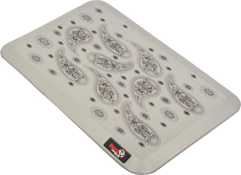 Duro Comfort Gel PVC (Polyvinyl Chloride) Floor Mat  (Grey, Large)