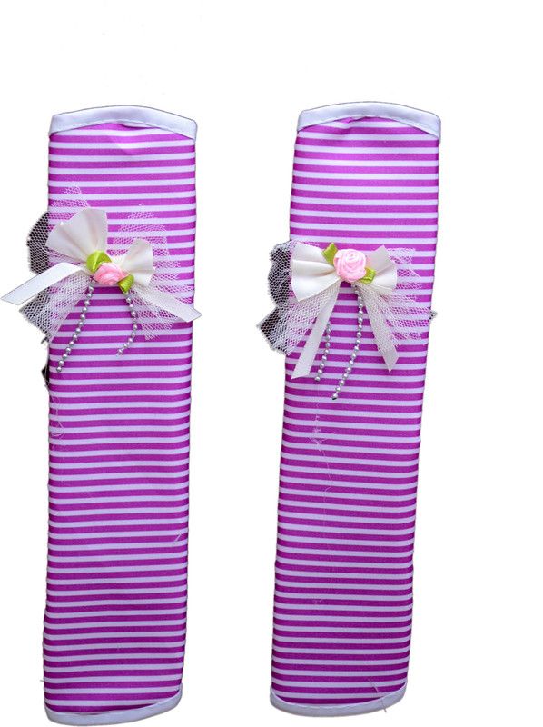 Stylista Refrigerator Handle Cover  (Width: 16 cm, Multi, Purple)
