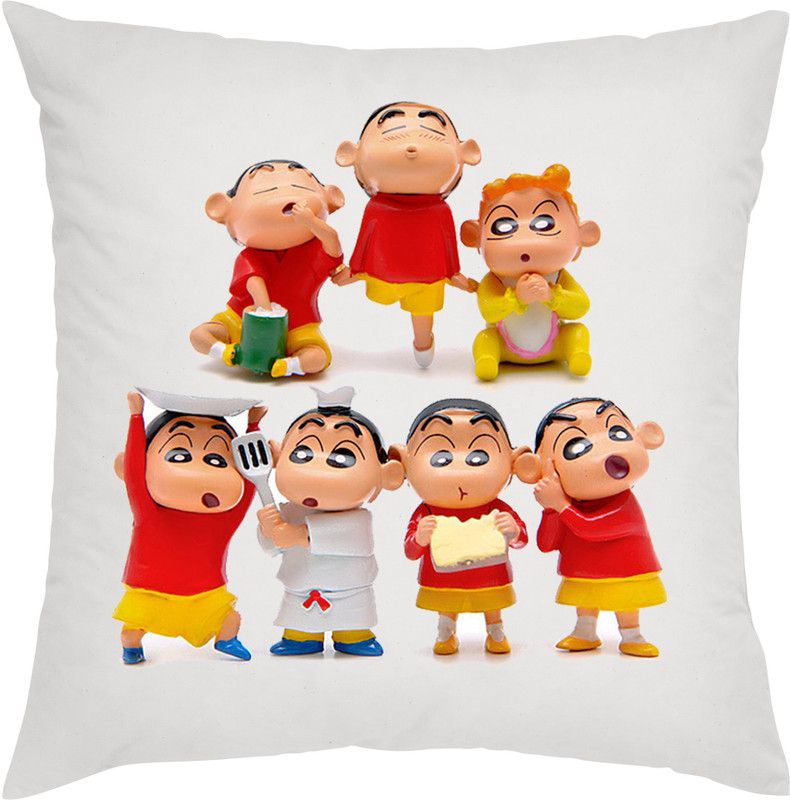 ME&YOU Polyester Fibre Solid Cushion Pack of 1  (White)