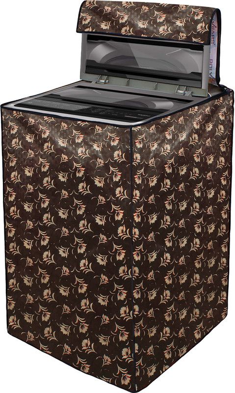Wings Star Top Loading Washing Machine Cover  (Width: 75 cm, Brown)