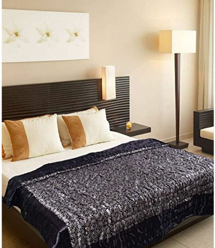Samradhi Floral Single Quilt for Mild Winter  (Cotton, Multi SILK)