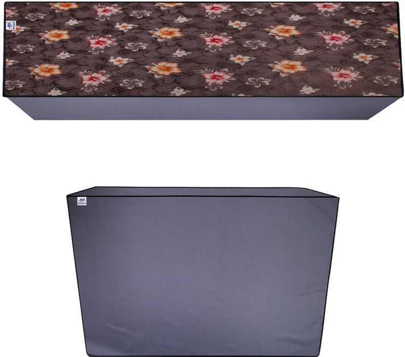 Nitasha Air Conditioner Cover  (Width: 112 cm, Woody, Brown)