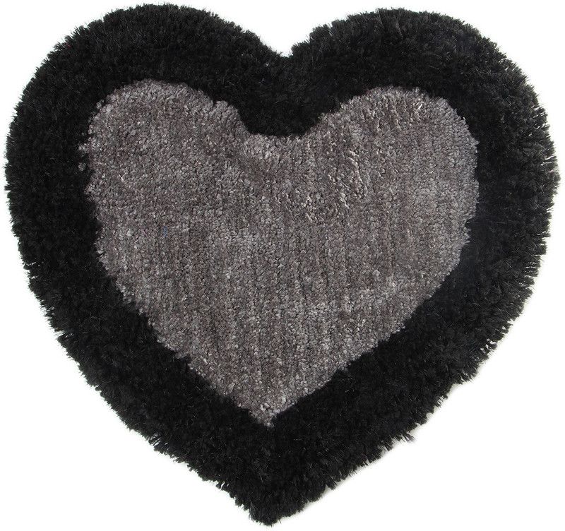 KALYAN GLOBAL Polyester Door Mat  (Black,Silver, Medium)