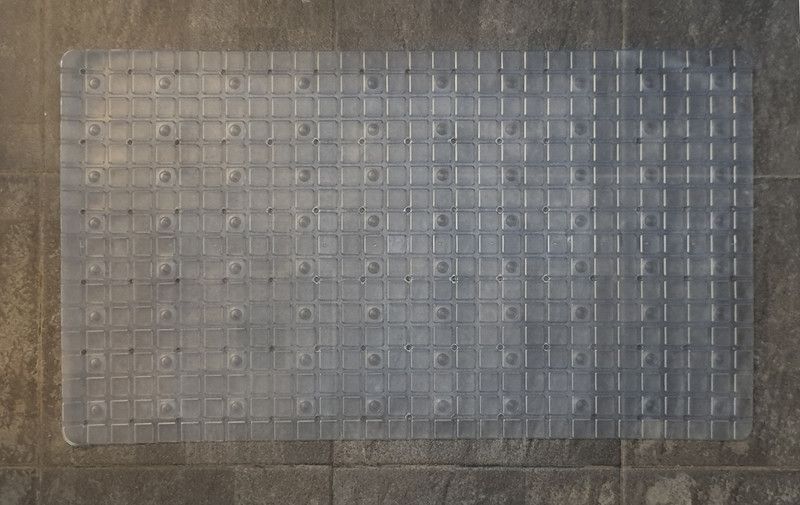 Lifestyle-You PVC (Polyvinyl Chloride) Bathroom Mat  (Transparent, Medium)