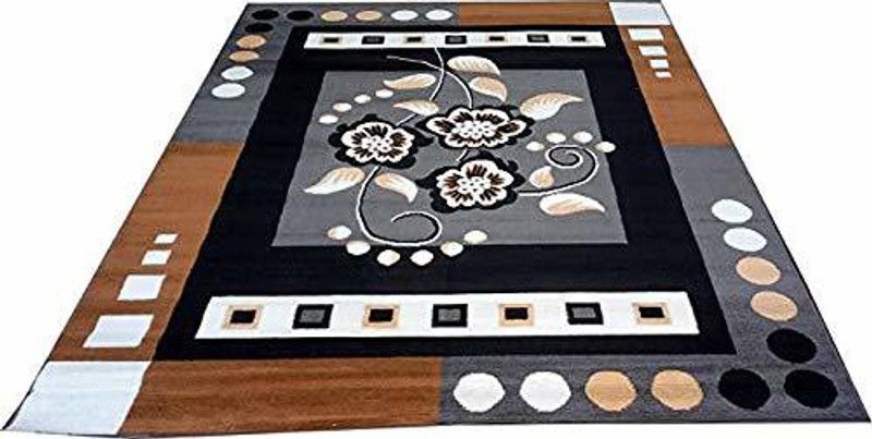 BHADOHICARPETS Multicolor Wool Carpet  (150 cm, X 210 cm, Rectangle)