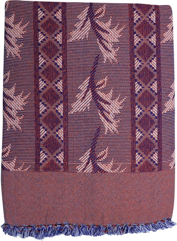 Saagar Tex Floral Single AC Blanket for AC Room  (Poly Cotton, Purple)
