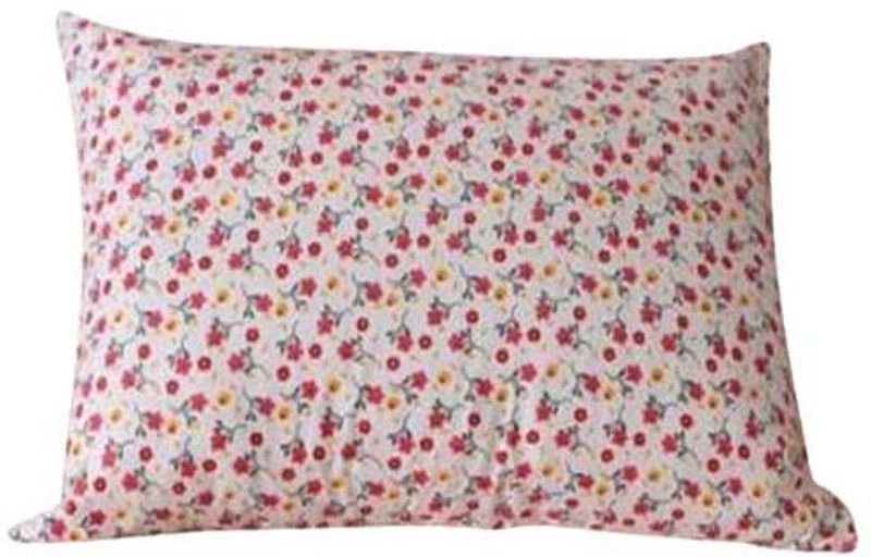 SAN & MAAHI Microfibre Polka Body Pillow Pack of 1  (Red, Yellow)