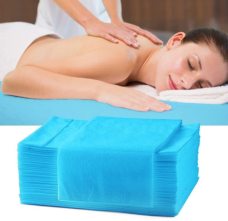 OOFY Mattress Topper Single Size Mattress Cover  (Blue)