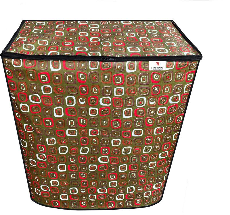 GURU-ISHMA Semi-Automatic Washing Machine Cover  (Width: 35 cm, Multicolor_20)
