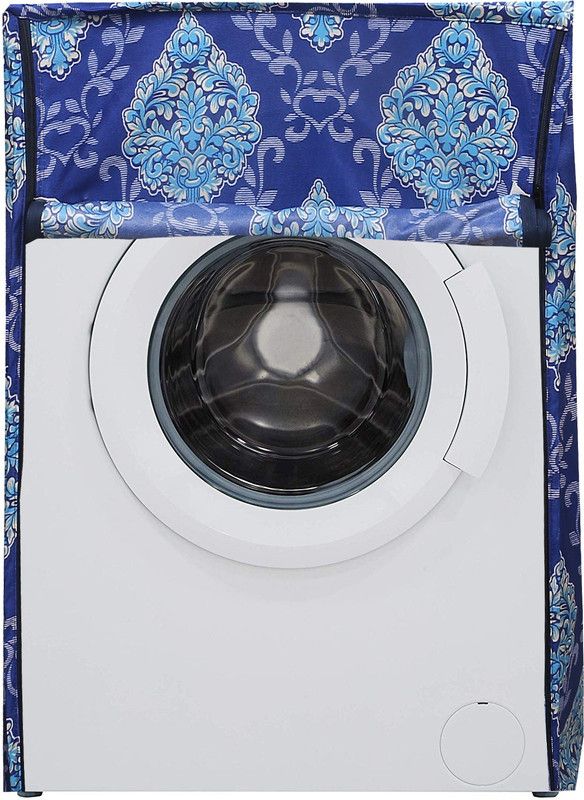KUBER INDUSTRIES Front Loading Washing Machine Cover  (Width: 56 cm, Sky Blue)