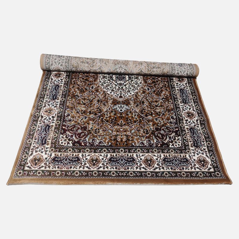 LIZARUGS Gold Acrylic Carpet  (180 cm, X 270 cm, Rectangle)