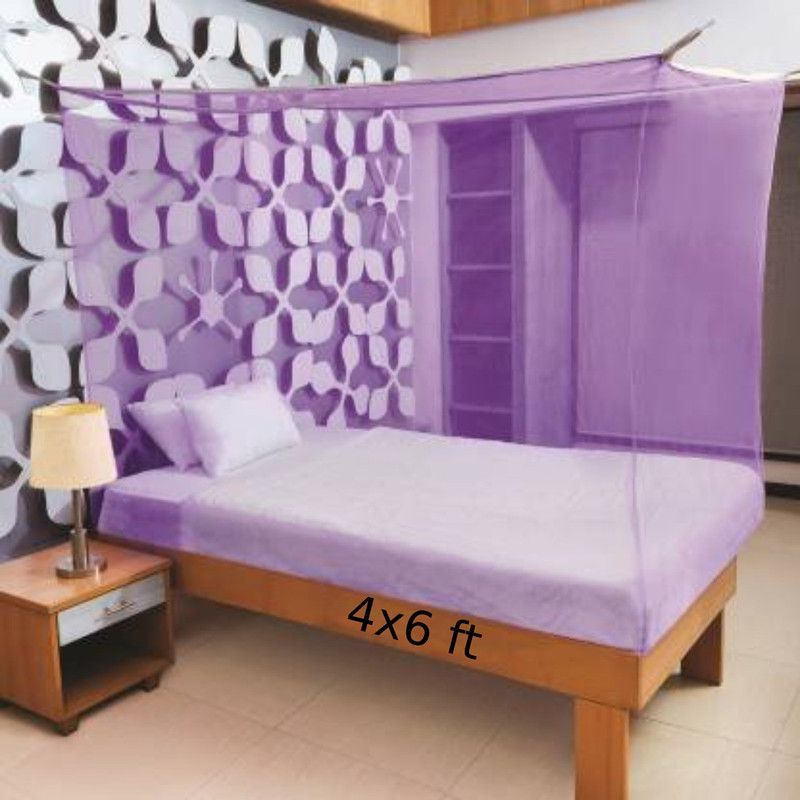 HDPE - High Density Poly Ethylene Adults Mosquito Net  (Purple)