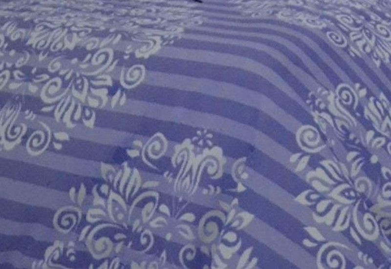 Paul & Doll 250 TC Cotton King Floral Flat Bedsheet  (Pack of 1, Multicolor)