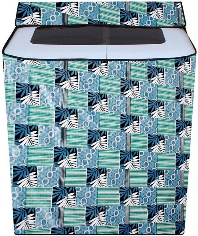 Nitasha Semi-Automatic Washing Machine Cover  (Width: 88 cm, Multicolor)