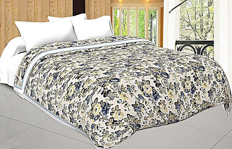 Onew Floral Single Dohar for AC Room  (Poly Cotton, Multicolor)