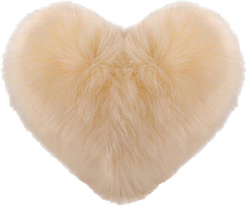 PriMaryHoMe Microfibre Solid Cushion Pack of 1  (Ivory)