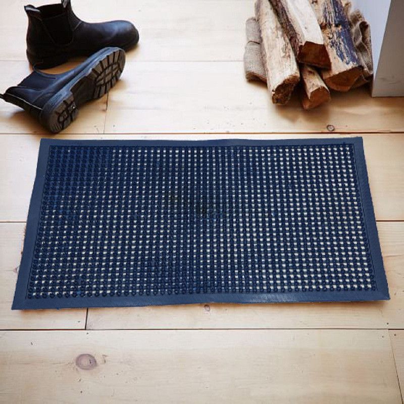 KUBER INDUSTRIES Plastic Door Mat  (Blue, Free)