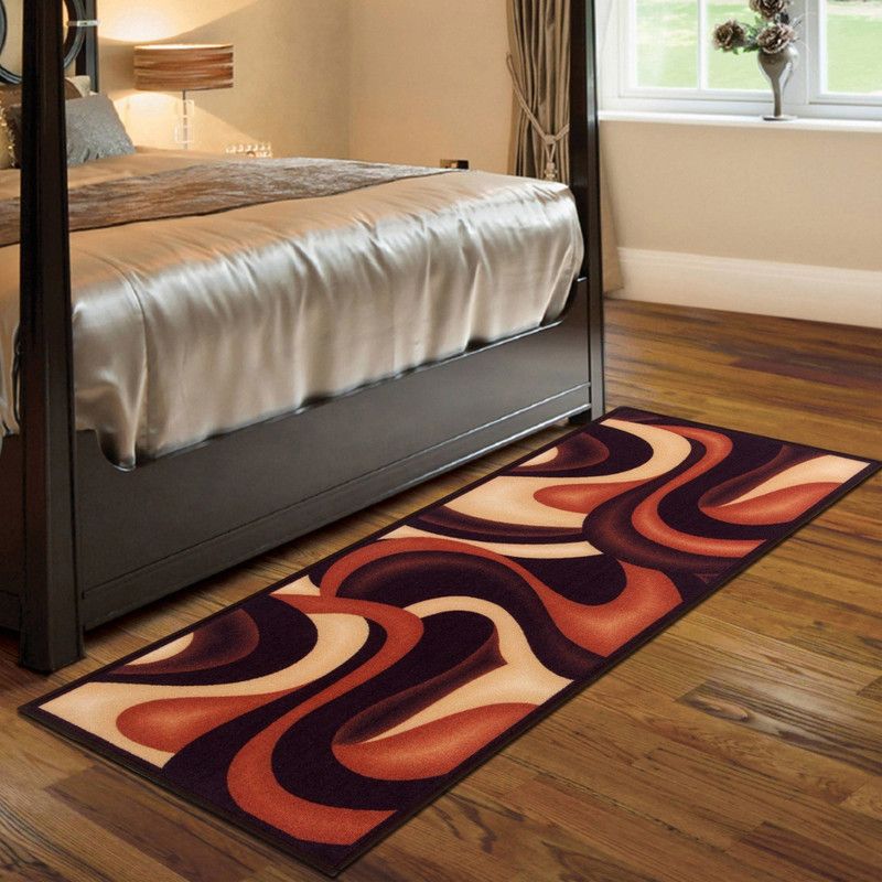 Sparklings Multicolor Nylon Runner  (55 cm, X 140 cm, Rectangle)