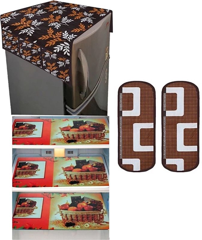 Devot Fridge Mat  (Width: 30 cm, Brown)