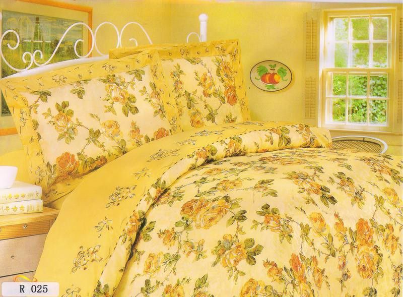 Welhouse India Cotton Double Floral Flat Bedsheet  (Pack of 1, Multicolour)